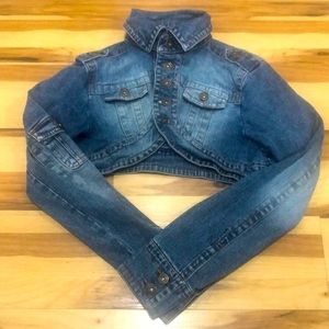 Paris Blues Y2K‎ Crop Denim Jacket M